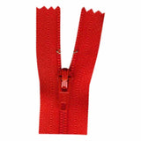 Fermeture à glissière tout usage à bout fermé 20cm ( 8″ )  Rouge atome - 0020820