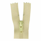 Fermeture à glissière tout usage à bout fermé 35cm (14″) - beige pâle - 0035551