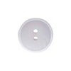 Bouton à 2 trous rond blanc cassé- 25mm (1″) - 2 unités - Elan  050069C