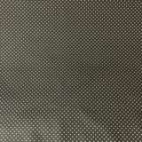 Morocco Blues , popeline extensible noir pois gris et blanc 4418902