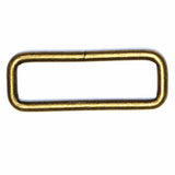 Anneaux rectangulaires - 38mm ( 1.5po ) - or antique - 4 mcx. UNIQUE SEWING 3036738