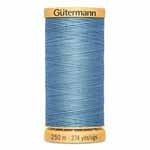 Fil Bleu voie aérienne 250m - 100% coton  - Gutermann - 4057310