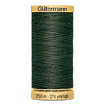 Fil Vert Lierre 250m - 100% coton  - Gutermann - 4058050