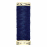Fil Bleu foncé 100m - Tout usage -100% Polyester - Gutermann  4100275