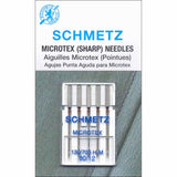 Aiguilles Microtex  80 / 12 ( pointues) - Schmetz 9017680