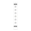 Boutons 2 trous 10 mm. nacre avec anneau- Button Basics  BB4201G