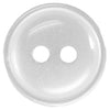 Boutons 2 trous 14 mm. Blanc - Button Basics  BB4203G