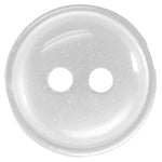 Boutons 2 trous 14 mm. Blanc - Button Basics  BB4203G
