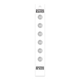 Boutons 2 trous  9 mm. Blanc - Button Basics  BB4208G