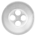 Boutons 4 trous  12 mm. Blanc - Button Basics  BB4214G