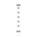 BUTTON BASICS Boutons 4 trous - 15mm  - 5 unités  BB4227G