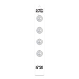 BUTTON BASICS Boutons 2 trous - 15mm  - 5 unités  BB4233G