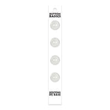 BUTTON BASICS Boutons 2 trous - 15mm  - 4 unités  BB4237g