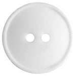 BUTTON BASICS Boutons 2 trous - 14mm , 1/2po  - 4 unités  BB4249g