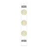 BUTTON BASICS à 4 trous - 20mm (3⁄4″) 4 trous - 3 unités  BB4264G