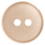 Boutons 2 trous 14 mm. Champagne - Button Basics  BB4358G