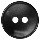 Boutons Basics 2 trous 14 mm. Noir  5 unités  BB4384g