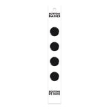 Boutons à tige 14 mm. Noir - Bouton de base BB4387G