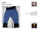 Patron Pdf Tdn Flavie pantalon évolutif