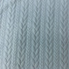 Torsadé matelassé vertical bleu pâle ( cable fable ) 42518ble
