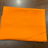 Coupon 50cm 100%Coton orange  (vendu tel quel)