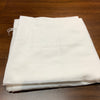 Coupon 2,93m toile polyester blanc  (vendu tel quel)