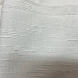 Coupon 2,93m toile polyester blanc  (vendu tel quel)