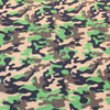 100% coton tissé camouflage