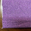 Coupon 70cm x 54cm 100% coton leopard violet  (vendu tel quel)