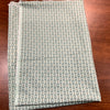Coupon 70cm  100% coton ellipses fond sauge  (vendu tel quel)