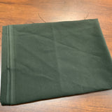 Coupon 91 cm twill synthetique vert  (vendu tel quel)