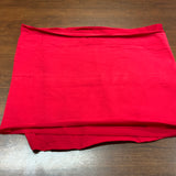 Coupon 30 cm jersey rouge  (vendu tel quel)