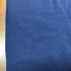 Coupon 48cm rib synthetique bleu  (vendu tel quel)