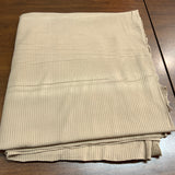 Coupon 1,39m jersey bambou côtelé beige (vendu tel quel)