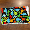 Coupon 88cm jersey coton \ elasthanne dinosaures (vendu tel quel)