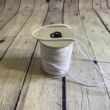 Corde tressée 100% polyester blanc  3mm 191001