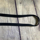 Gallon croisé noir 100% coton 13mm. 184913001