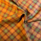 100% coton carreaux biais automne ( Timeless treasure  ) CM4136