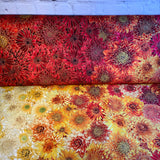 100% coton floraison automne ( Timeless treasure  ) CM2102