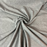 Tricot bambou côtelé Gris pâle chiné 39837117