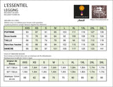 Patron Pdf Tdn Legging L'ESSENTIEL