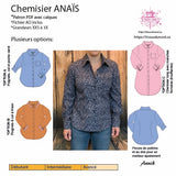 Patron Pdf Tdn Chemisier Anaïs