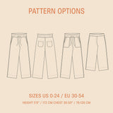 High Waist Pants Sewing Pattern Wardrobe By Me