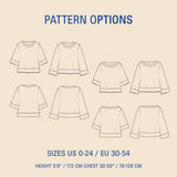 Silke Blouse Sewing pattern