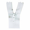 Fermeture à glissière tout usage à bout fermé 23cm (9″) blanc - 0023501