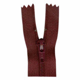 General Purpose Closed End Zipper 55cm (22″) - Bordeaux - 0055527