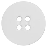 Bouton à 4 trous rond blanc - 18mm (3⁄4″) - 3 unités - Elan