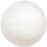 5 Boutons à tige  demi rond  Perle naturel 10mm (3/8po) plastique - Elan 050119A