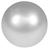5 Boutons à tige  demi rond  Blanc perle  8mm ( 5/16po ) plastique - Elan 050180A
