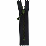 Denim Closed End Zipper 8cm (3″) - Black - 0708580